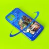 Steel Ball Racer - Electric Blue Metallic Art iPhone Case