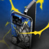 Electric Blue Saiyan Prince - Hand-Drawn Sketch Art iPhone Case