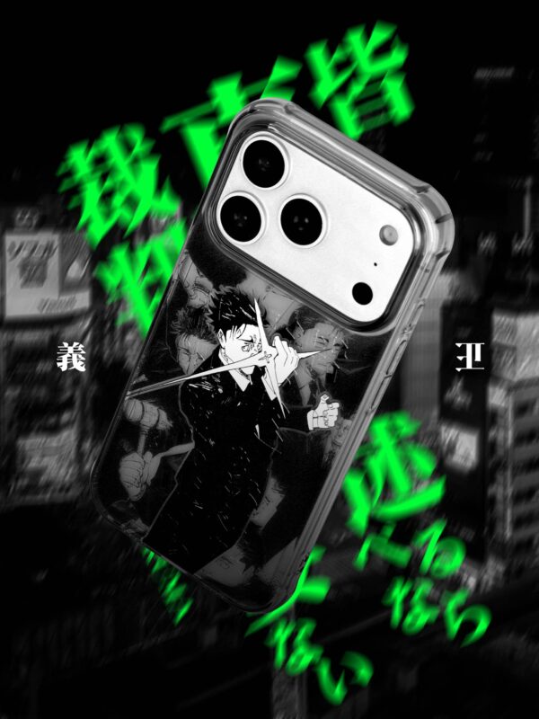 Justice Lawyer Sketch - Monochrome Manga Panel Aesthetic iPhone Case
