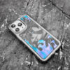 Blue Flame Tattoo Warrior - Premium Artistic iPhone Case