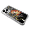 Thunderbolt Swordsman - Yellow Lighting Sketch Art iPhone Case