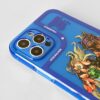 Steel Ball Racer - Electric Blue Metallic Art iPhone Case