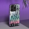 Purple Gradient Butterfly Wing - Artistic Pattern Texture iPhone Case