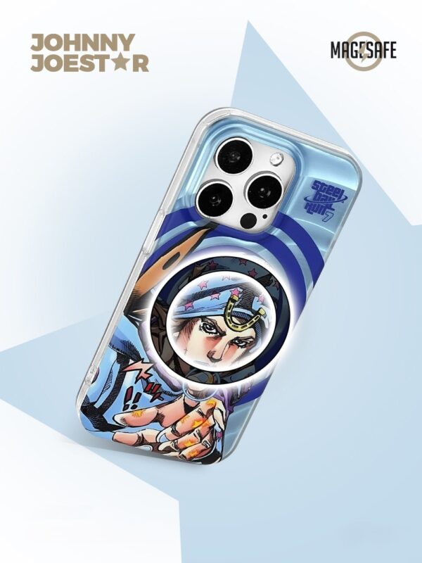Spinning Star Jockey - Blue Spiral Aesthetic Art iPhone Case