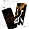 Golden Spirit Reaper - Orange Ember Artistic iPhone Case