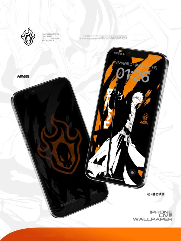 Golden Spirit Reaper - Orange Ember Artistic iPhone Case