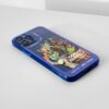 Steel Ball Racer - Electric Blue Metallic Art iPhone Case