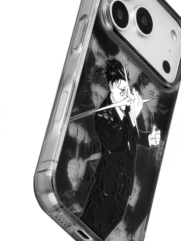 Justice Lawyer Sketch - Monochrome Manga Panel Aesthetic iPhone Case
