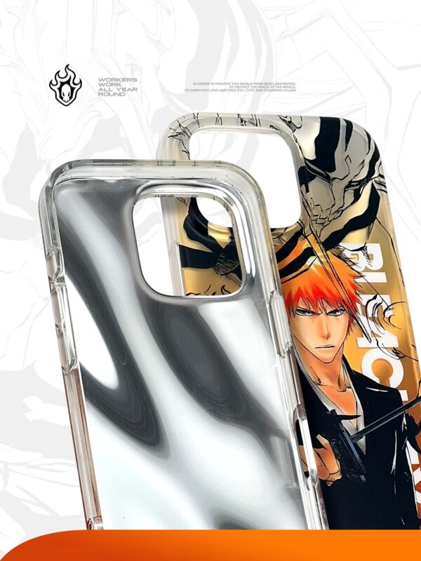 Golden Spirit Reaper - Orange Ember Artistic iPhone Case