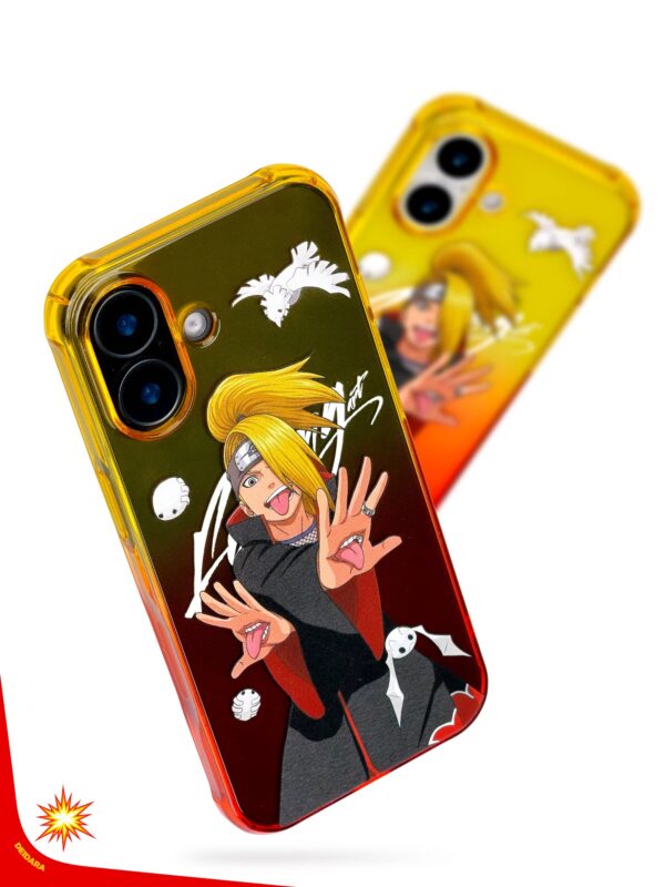 Sunset Explosion Artist - Yellow to Red Gradient iPhone Case