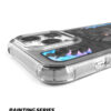 Blue Flame Tattoo Warrior - Premium Artistic iPhone Case