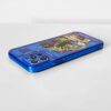 Steel Ball Racer - Electric Blue Metallic Art iPhone Case