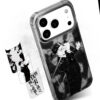 Justice Lawyer Sketch - Monochrome Manga Panel Aesthetic iPhone Case