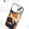 Golden Spirit Reaper - Orange Ember Artistic iPhone Case
