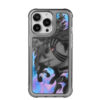 Blue Flame Tattoo Warrior - Premium Artistic iPhone Case