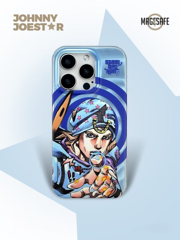 Spinning Star Jockey - Blue Spiral Aesthetic Art iPhone Case
