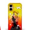 Sunset Explosion Artist - Yellow to Red Gradient iPhone Case