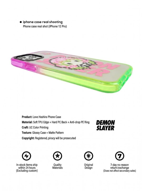 Sakura Matcha Pixel - Y2K Gradient iPhone Case