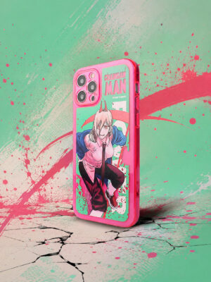 Acid Mint - Cyber Punk Splatter Aesthetic iPhone Case