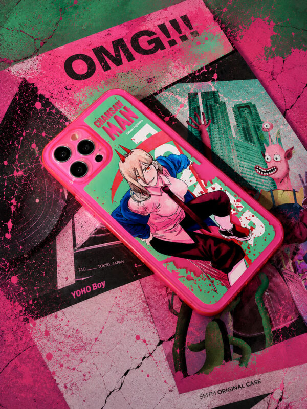 Acid Mint - Cyber Punk Splatter Aesthetic iPhone Case