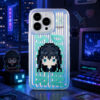 Cloud Walker - Ethereal Pixel Portrait iPhone Case