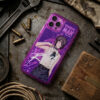 Violet Splatter - Grunge Choker Street iPhone Case