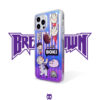 Holographic Laser Surreal Cartoon Sticker iPhone Case