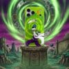 Toxic Green Martial Sorcerer Phantom Singularity for iPhone