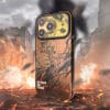 Weathered Bronze Military Industrial Scout Graphi for iPhone