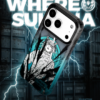 Electric Volt - Cyan Splatter iPhone Case