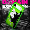 Acid Jackpot - Neon Manga Transparency iPhone Case