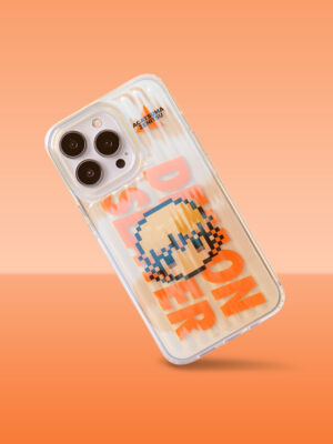 Thunderclap - Retro Pixel Aesthetic Clear iPhone Case