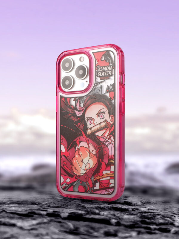 Crimson Spark - Comic Sketch Flame iPhone Case