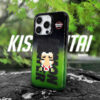 Moss Gradient - Retro 8-Bit Monk iPhone Case