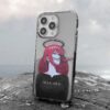 Crimson Halo - Gothic Line Art iPhone Case