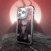 Scarred Portrait - Gothic Noir Sketch iPhone Case