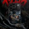 The Iron Resolve - Crimson Shadow iPhone Case