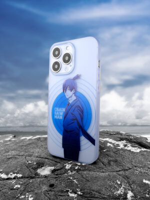 主图-01 Silent Agent - Indigo Target Monochromatic iPhone Case