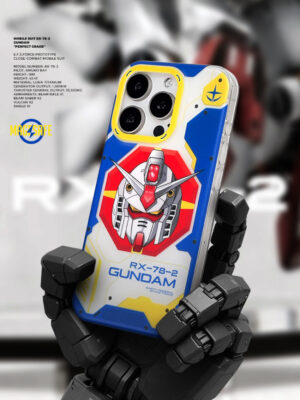 Tricolor Industrial Armor Futuristic Robot Mecha iPhone Case