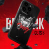 The Crimson Frenzy - Monochrome Panel iPhone Case