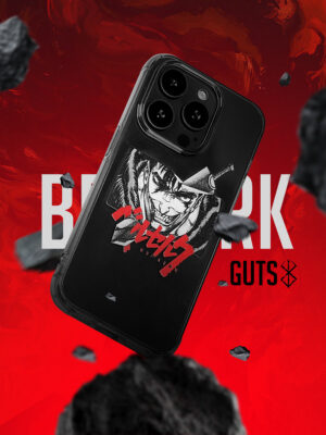 The Crimson Frenzy - Monochrome Panel iPhone Case