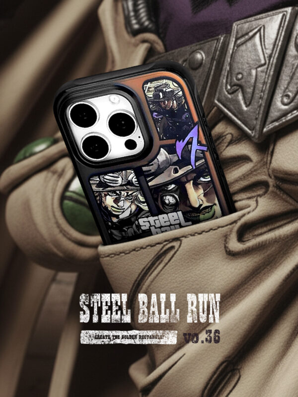 The Infinite Spin - Collage Noir iPhone Case