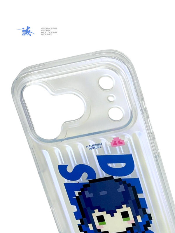 Azure Peak - Pixel Glitch Wave iPhone Case