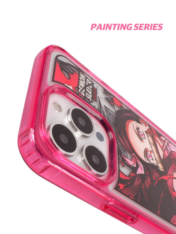 Crimson Spark - Comic Sketch Flame iPhone Case