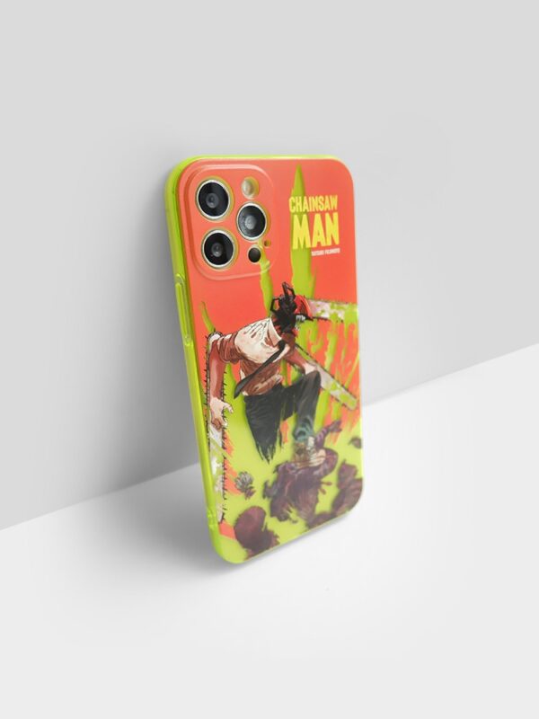 Chainsaw Hybrid - Toxic Blood Warrior iPhone Case