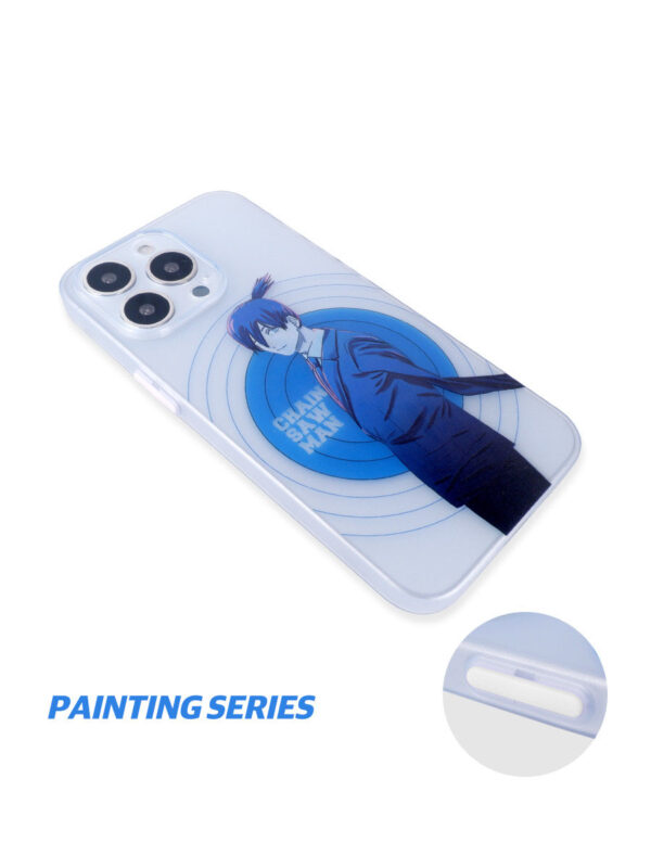 Silent Agent - Indigo Target Monochromatic iPhone Case