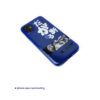 Deep Royal Bold Calligraphy Intense Gaze Eyes iPhone Case