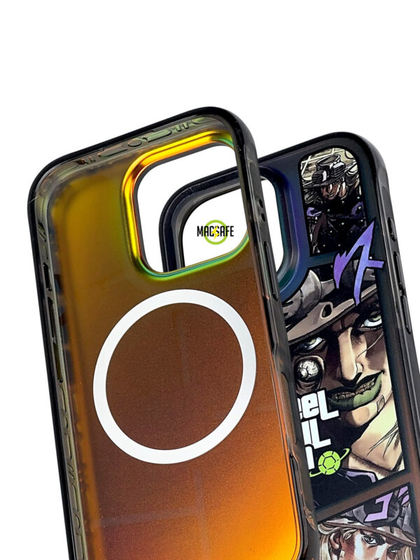 The Infinite Spin - Collage Noir iPhone Case