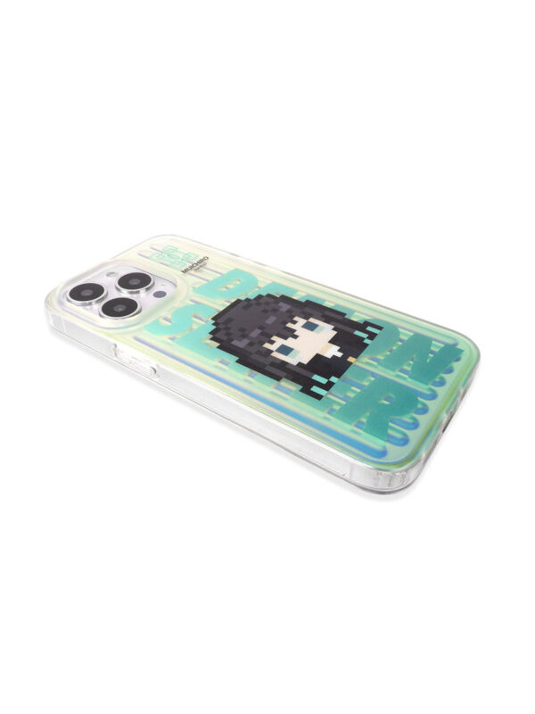 Cloud Walker - Ethereal Pixel Portrait iPhone Case