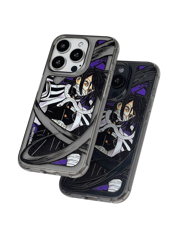 Midnight Viper - Comic Strip Monochrome iPhone Case